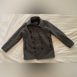 Schott Grey Peacoat M